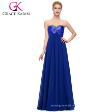 Grace Karin Women&#39;s Strapless Beads Long Evening Dress Patterns Evening Dress Grátis CL4101-1 #